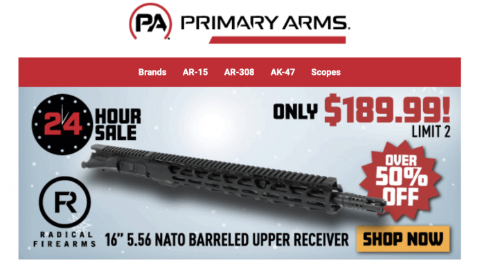 Primary Arms 24 HR Sale