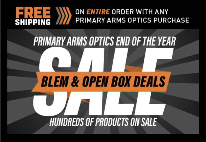 Primary Arms Optics End Of The Year Sale Blem Open Box