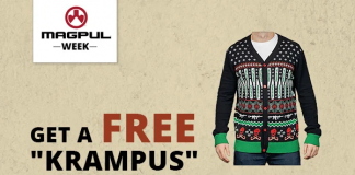Magpul Free Christmas Sweater When You Buy D50 Drum Mag