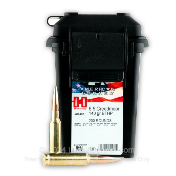 LuckyGunner Hornady American Gunner 6.5 Creedmoor