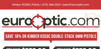 EuroOptic Kimber Deals 18% Off