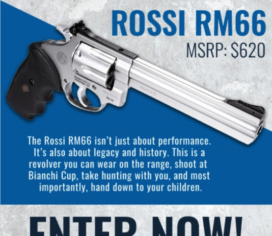 Rossi Six Gun Legacy Giveaway RM66 Revolver