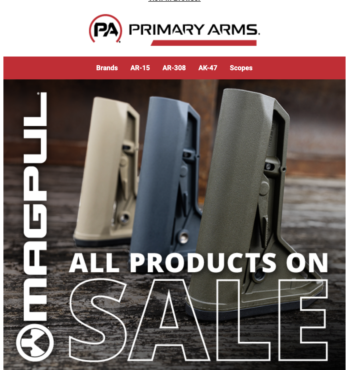 Primary Arms All Magpul Products On Sale