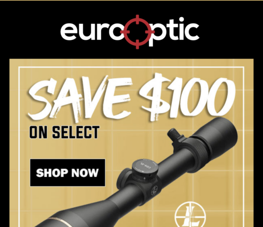 EuroOptic: Save $100 On Leupold VX3 HD Riflescope