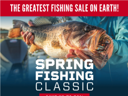 Cabelas Spring Fishing Sale