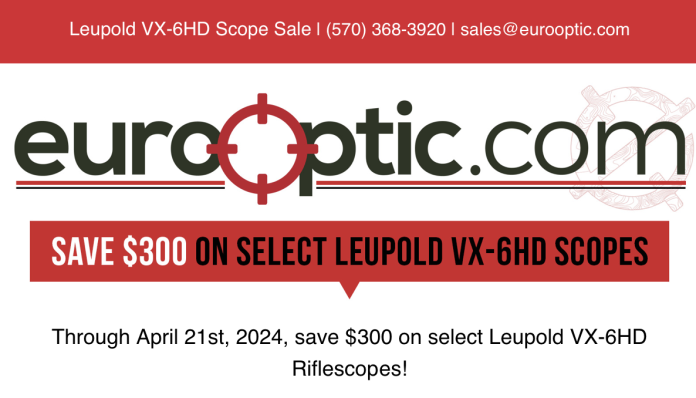 EuroOptic $300 Off Leupold