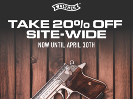 Walther 20% Off Sitewide