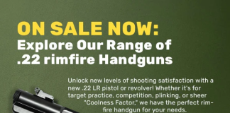 Brownells Sale On 22 Caliber Handguns