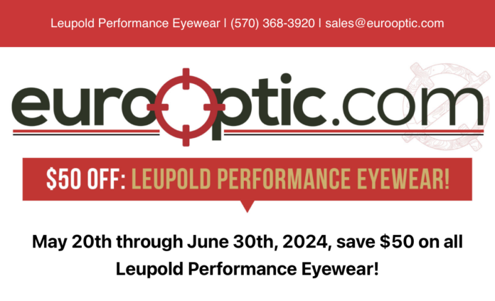 EuroOptic $50 Off Performance Eyewear