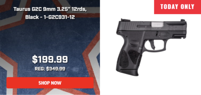 Taurus G2C PSA On Sale For $199