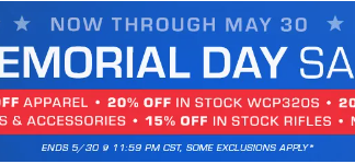 Wilson Combat Memorial Day Sale