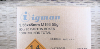 SG Ammo Igman 55gr 5.56 On Sale