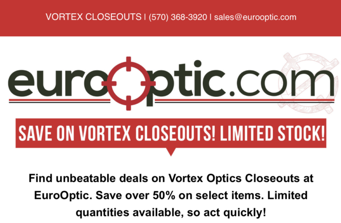 EuroOptic Vortex Closeouts Optics