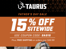 Taurus USA 15% Off For Fathers Day Sitewide