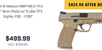 Palmetto State Armory Smith & Wesson M&P 2.0 $425 after rebate