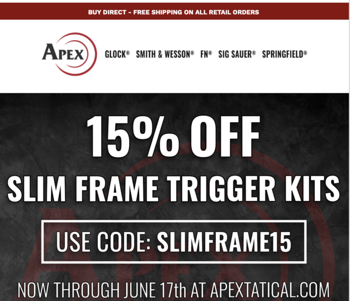 Apex Triggers 15% Off