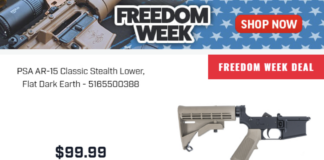 PSA Classic Lower On Sale Freedom Week