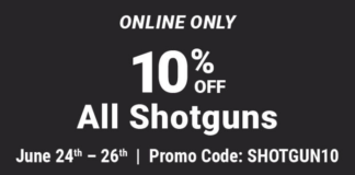 RangeUSA 10% Off All Shotguns