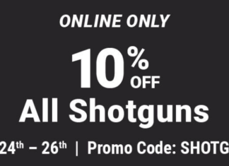 RangeUSA 10% Off All Shotguns
