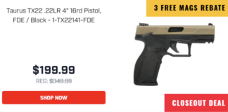 Palmetto State Armory TX 22 Taurus On Sale