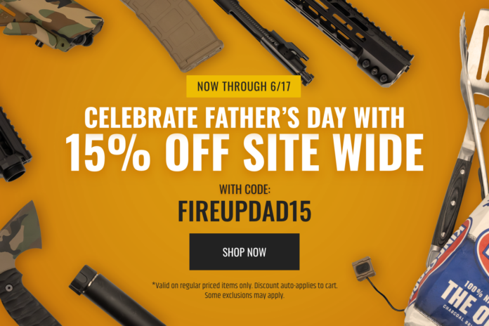 Big Tex Ordnance Father's Day 15% Off Sitewide