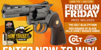 Colt Python Free Gun Friday Giveaway