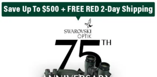 EuroOptic Swarovski 75th Anniversary Sale