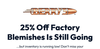 Berrys Bullets 25% Off Blem Bullets