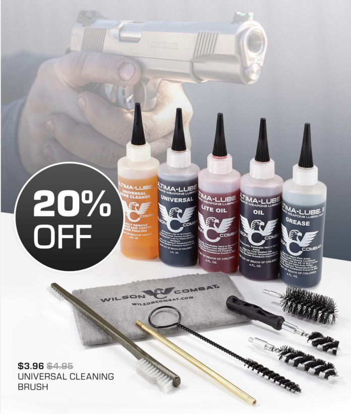 20% Off Gun Cleaning & Range Supplies Wilson Combat