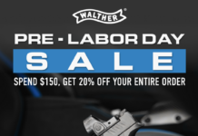 Walther Arms Pre Labor Day Sale