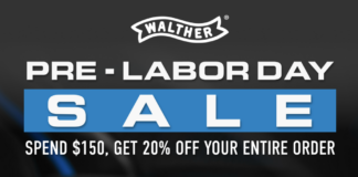 Walther Arms Pre Labor Day Sale