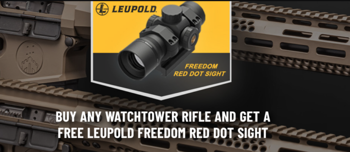 Watchtower Firearms Buy Rifle Get Free Leupold Red-Dot