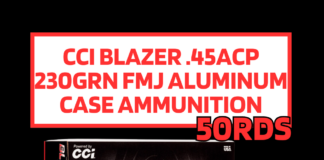 Aimsurplus Blazer aluminum 45 ACP