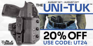 De Santis Gunhide 20% Off The Uni-Tuk Holster