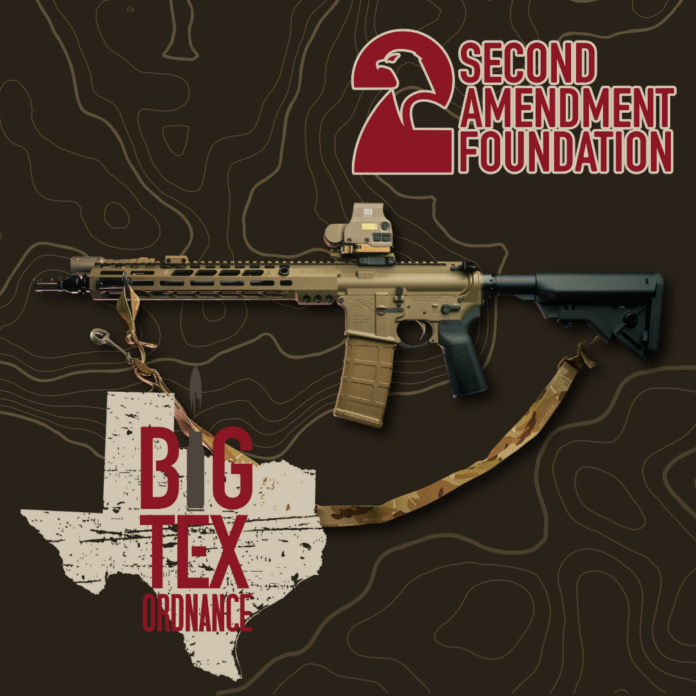 Big Tex Ordnance 2nd Amendment Foundation Giveaway