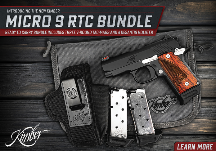 Kimber America: Micro 9 RTC Carry Bundle w/ De Santis Holster