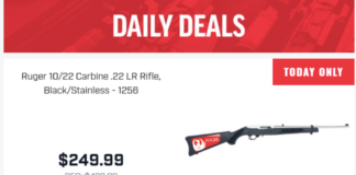 Palmetto State Armory Daily Deals Ruger 10/22 Carbine $249