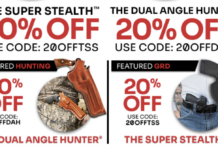 De Santis Gunhide 20% Off Holsters