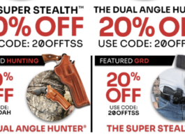 De Santis Gunhide 20% Off Holsters