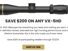 Leupold Save $200 On Any VX-5HD Riflescope