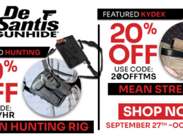 De Santis Gunhide 20% Off Yukon Rig and Mean Streak Holster