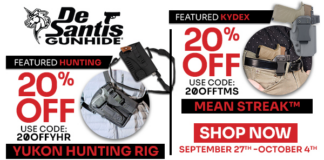 De Santis Gunhide 20% Off Yukon Rig and Mean Streak Holster