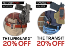 De Santis Gunhide 20% Off Lifeguard And Transit Holsters