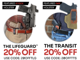 De Santis Gunhide 20% Off Lifeguard And Transit Holsters