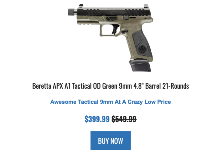 GrabAGun Beretta APX A1 Tactical On Sale