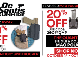 De Santis Gunhide 20% Off Quantico Mag Pouches and Holster