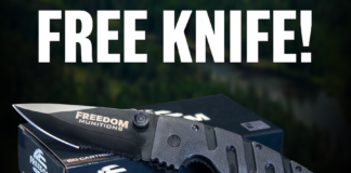 Freedom Munitions Free Knife And Shipping