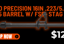 Aero Precision Barrel Closeouts