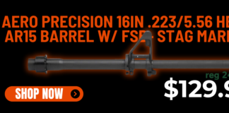 Aero Precision Barrel Closeouts