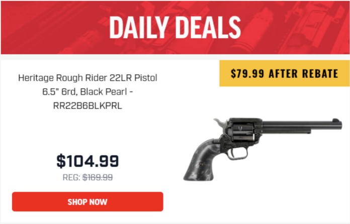 Palmetto State Armory Heritage Rough Rider $79 After Rebate